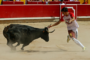 Concurso de anillas de San Fermín 2026 en la plaza de toros de Pamplona
