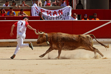 Concurso de anillas de San Fermín 2026 en la plaza de toros de Pamplona