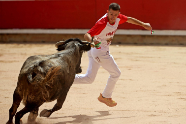 Concurso de anillas de San Fermín 2026 en la plaza de toros de Pamplona