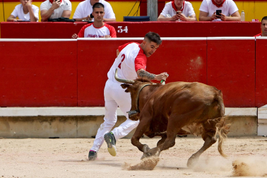 Concurso de anillas de San Fermín 2026 en la plaza de toros de Pamplona