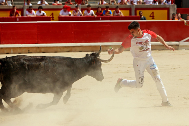 Concurso de anillas de San Fermín 2026 en la plaza de toros de Pamplona
