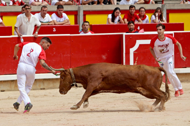 Concurso de anillas de San Fermín 2026 en la plaza de toros de Pamplona