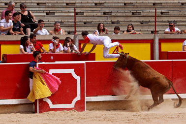 Concurso de anillas de San Fermín 2026 en la plaza de toros de Pamplona