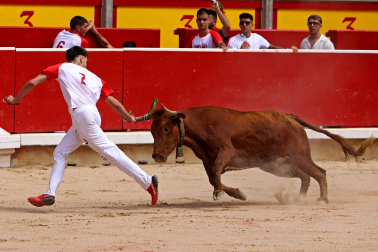 Concurso de anillas de San Fermín 2026 en la plaza de toros de Pamplona