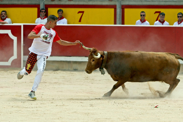 Concurso de anillas de San Fermín 2026 en la plaza de toros de Pamplona