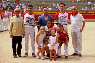 Concurso de anillas de San Fermín 2026 en la plaza de toros de Pamplona