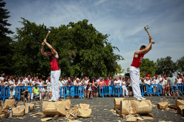 Foto del Herri Kirolak de este domingo, 12 de julio