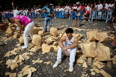 Foto del Herri Kirolak de este domingo, 12 de julio