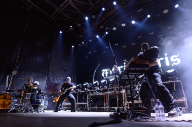 Fotos del concierto de Merina Gris en la plaza del Castillo