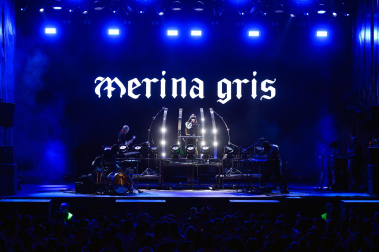 Fotos del concierto de Merina Gris en la plaza del Castillo