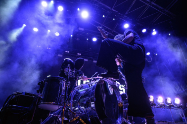 Fotos del concierto de Merina Gris en la plaza del Castillo