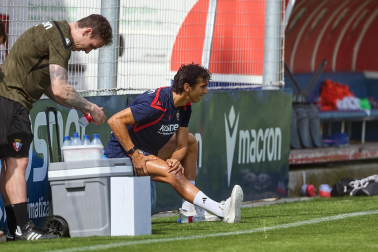 Fotos del entrenamiento de Osasuna en Tajonar de este lunes