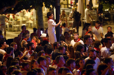 Fotos del concierto de Jarfaiter en la Plaza del Castillo en San Fermín 2026