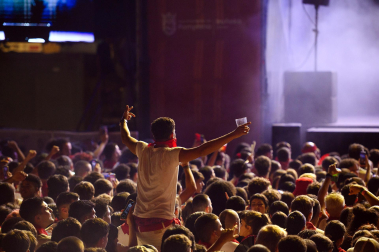 Fotos del concierto de Jarfaiter en la Plaza del Castillo en San Fermín 2026