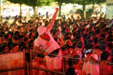 Fotos del concierto de Jarfaiter en la Plaza del Castillo en San Fermín 2026