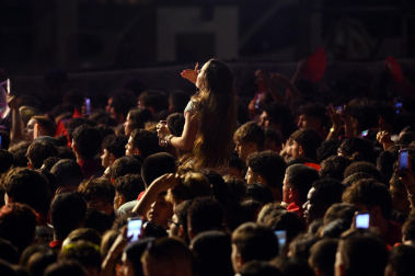 Fotos del concierto de Jarfaiter en la Plaza del Castillo en San Fermín 2026