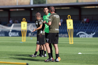 Foto del entrenamiento de Osasuna este 14 de julio