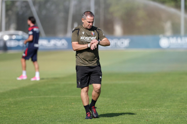Foto del entrenamiento de Osasuna este 14 de julio