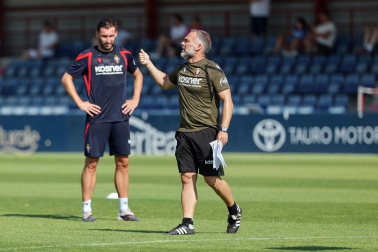 Foto del entrenamiento de Osasuna este 14 de julio