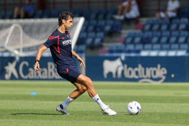 Foto del entrenamiento de Osasuna este 14 de julio