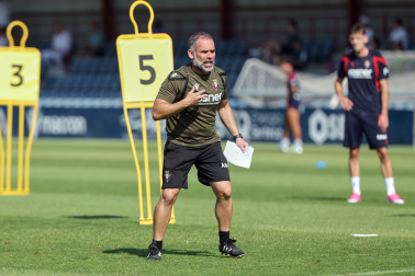 Foto del entrenamiento de Osasuna este 14 de julio
