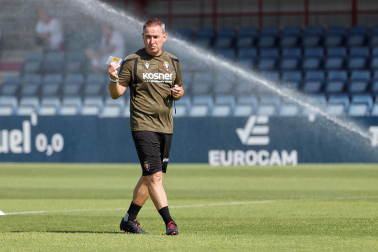 Foto del entrenamiento de Osasuna este 14 de julio