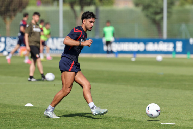 Foto del entrenamiento de Osasuna este 14 de julio