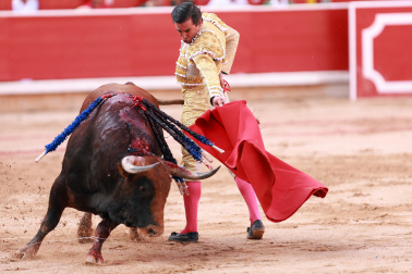 Fotos de la corrida del 14 de julio de la Feria del Toro 2026 con Juan Ortega, Roca Rey y Tomás Rufo