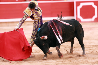 Fotos de la corrida del 14 de julio de la Feria del Toro 2026 con Juan Ortega, Roca Rey y Tomás Rufo