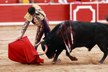 Fotos de la corrida del 14 de julio de la Feria del Toro 2026 con Juan Ortega, Roca Rey y Tomás Rufo