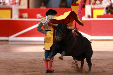 Fotos de la corrida del 14 de julio de la Feria del Toro 2026 con Juan Ortega, Roca Rey y Tomás Rufo