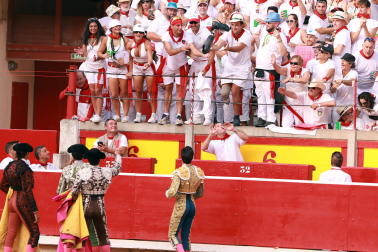 Fotos de la corrida del 14 de julio de la Feria del Toro 2026 con Juan Ortega, Roca Rey y Tomás Rufo