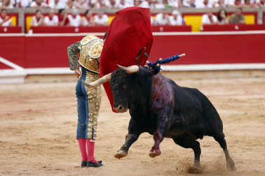 Fotos de la corrida del 14 de julio de la Feria del Toro 2026 con Juan Ortega, Roca Rey y Tomás Rufo