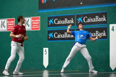 Final del Torneo San Fermín 2026 de pelota: Laso-Iztueta contra Peio Etxeberria-José Javier Zabaleta.