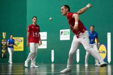 Final del Torneo San Fermín 2026 de pelota: Laso-Iztueta contra Peio Etxeberria-José Javier Zabaleta.