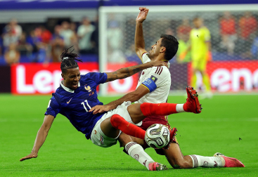Fotos del partido de semifinales Francia - España