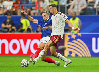 Fotos del partido de semifinales Francia - España