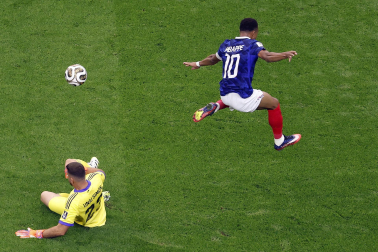 Fotos del partido de semifinales Francia - España