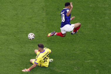 Fotos del partido de semifinales Francia - España