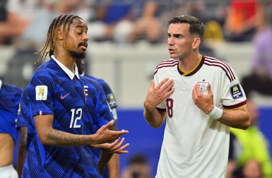 Fotos del partido de semifinales Francia - España