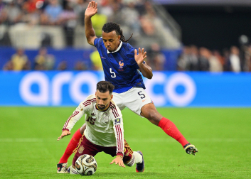 Fotos del partido de semifinales Francia - España