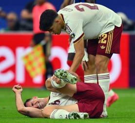 Fotos del partido de semifinales Francia - España