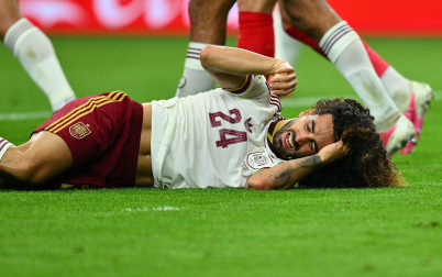 Fotos del partido de semifinales Francia - España