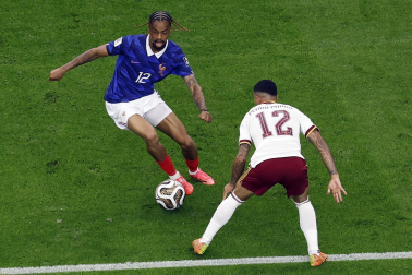 Fotos del partido de semifinales Francia - España