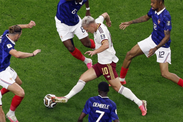 Fotos del partido de semifinales Francia - España