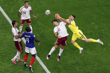 Fotos del partido de semifinales Francia - España