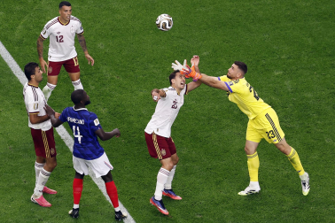 Fotos del partido de semifinales Francia - España