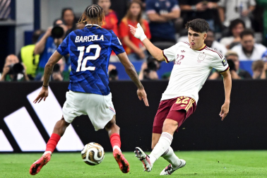 Fotos del partido de semifinales Francia - España