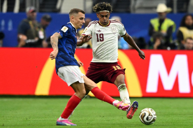 Fotos del partido de semifinales Francia - España