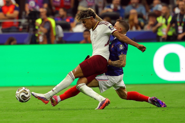Fotos del partido de semifinales Francia - España